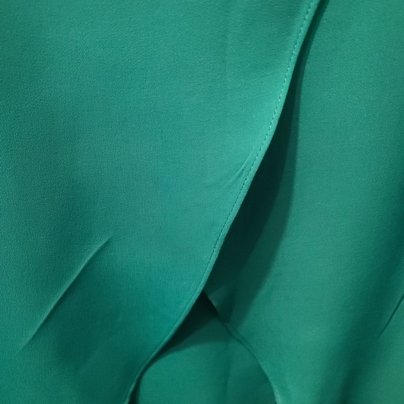 London Times Teal Layered Mini Dress - Picture 3 of 6